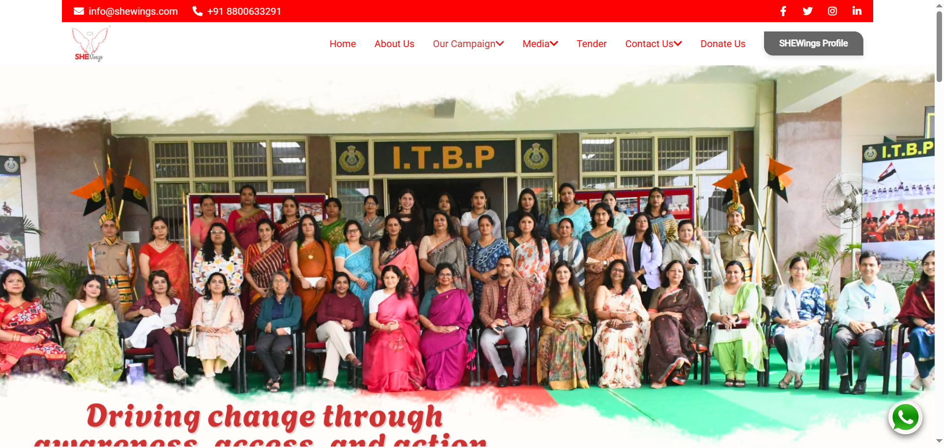 Interior Design Portfolio Website by Lead Catch, Noida